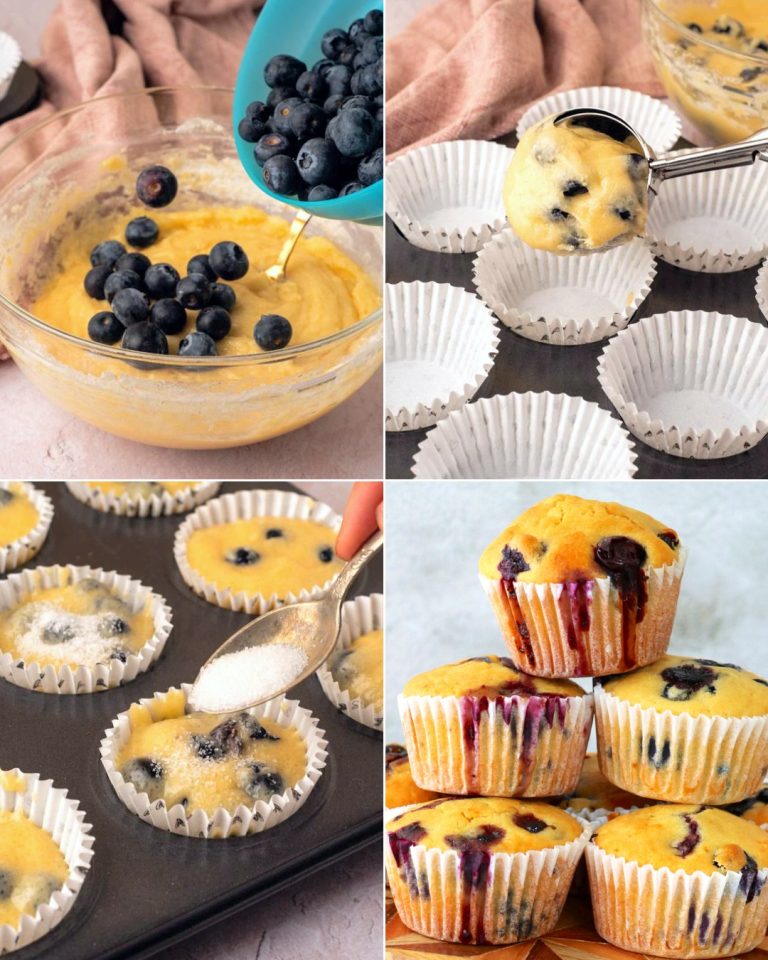 Babeczki jagodowe: pyszny przepis na miękkie i puszyste babeczki