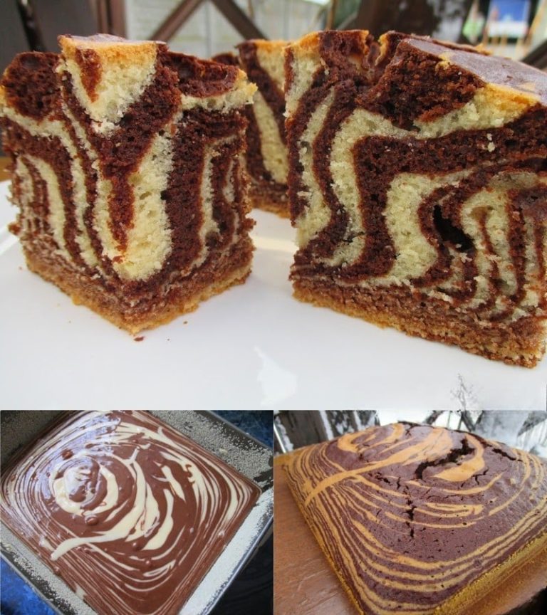 Ekspresowe Dwukolorowe Ciasto: Rewelacyjna Propozycja na Każde Śniadanie ☕🍰