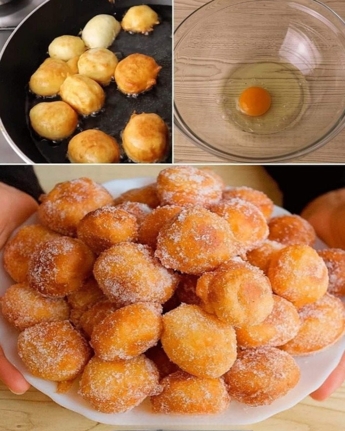 Idealnie Mini Pączki – Słodycz na Jeden Kęs! 🍩✨