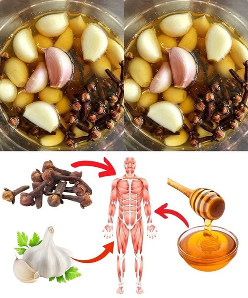 Zmieszaj goździki, czosnek, miód, a podziękujesz mi