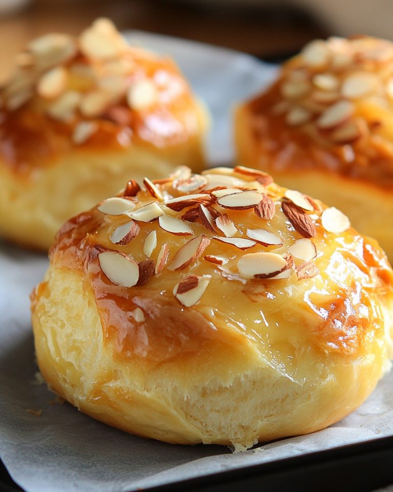 Bułeczki Cytrynowe z Kremem Migdałowym