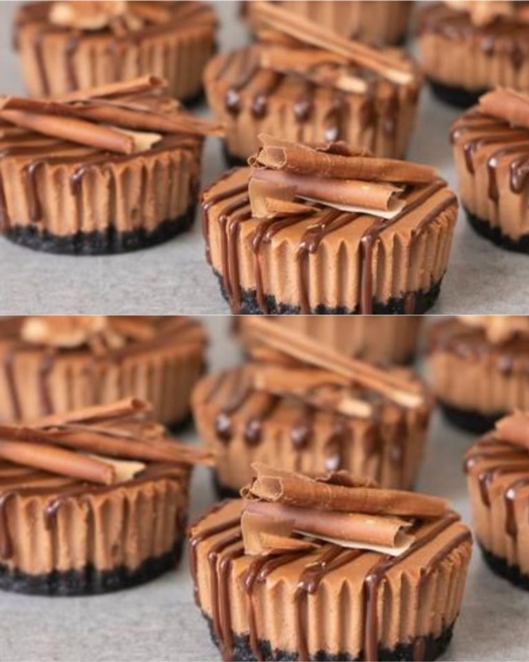 Czekoladowe Rozkosze w Mini Formie – Domowe Serniczki Idealne na Każdą Okazję