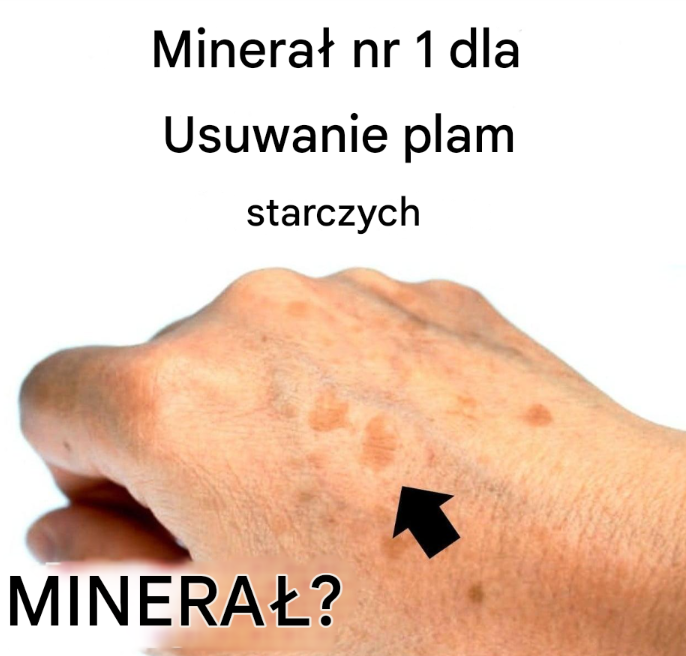 Minerał nr 1 w usuwaniu plam starczych