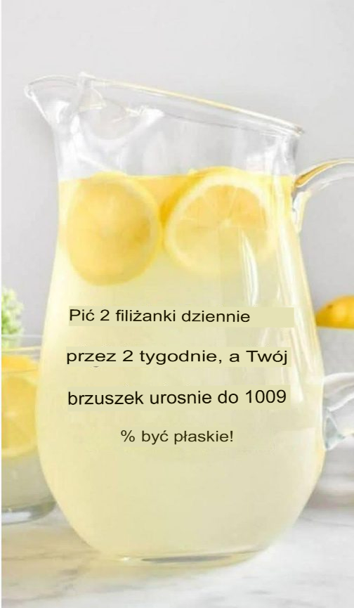 Domowy napój wspomagający trawienie i spalanie tłuszczu