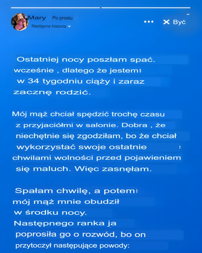 Mój mąż obudził mnie w środku nocy, kiedy byłam w ciąży – jego powód sprawił, że następnego ranka złożyłam pozew o rozwód
