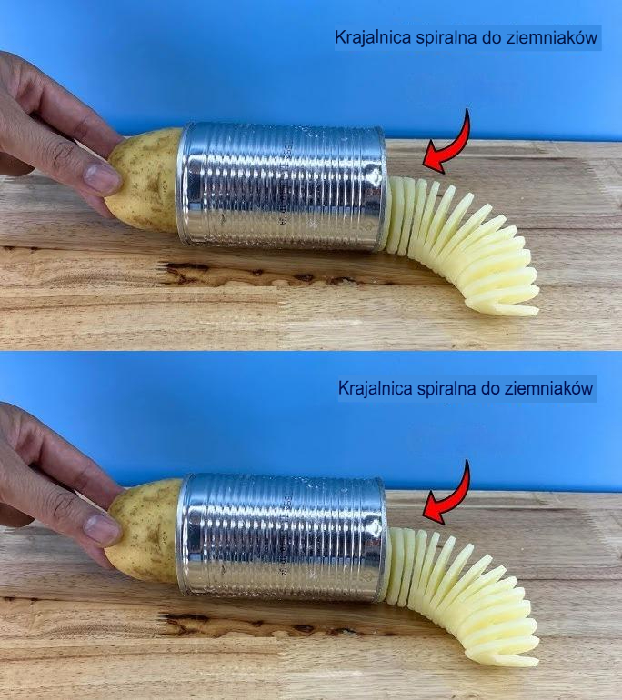 Jak zrobić spiralną obcinarkę do ziemniaków