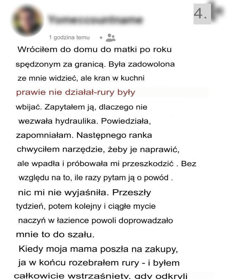 Moja mama nie pozwoliła mi naprawić zapchanych rur w zlewie kuchennym – to, co w końcu znalazłem w środku, pozostawiło mnie bez tchu