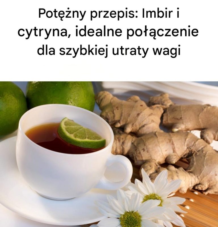 Potężny przepis: Imbir i cytryna, idealne połączenie dla szybkiej utraty wagi