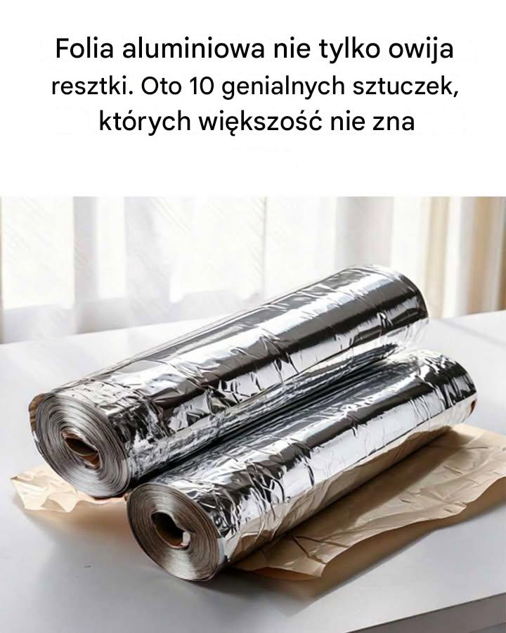 Folia Aluminiowa – 10 Geniuszowskich Zastosowań, O Których Pewnie Nie Wiedziałeś
