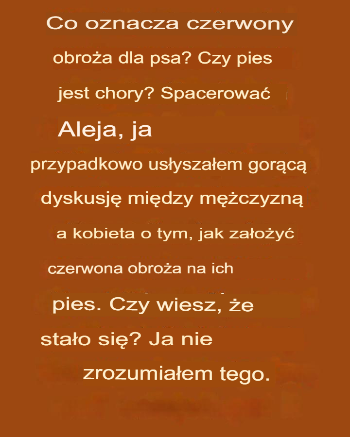Czy wiesz co się dzieje?