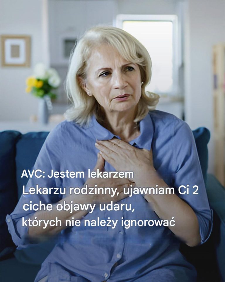 AVC ,Udar: Te 2 mało znane objawy powinny Cię zaniepokoić, według lekarza rodzinnego