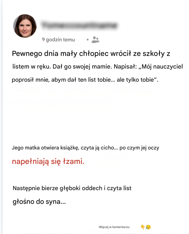 Siła matki