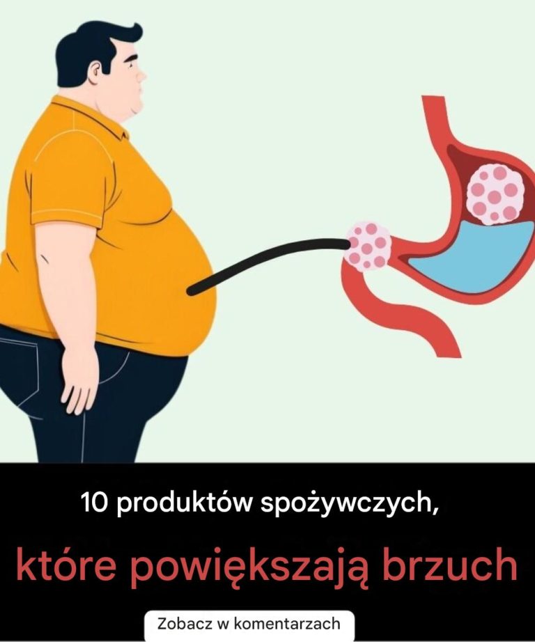 10 produktów spożywczych, które powiększają brzuch