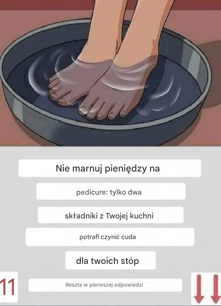 Jak zrobić pedicure w domu przy użyciu sody oczyszczonej