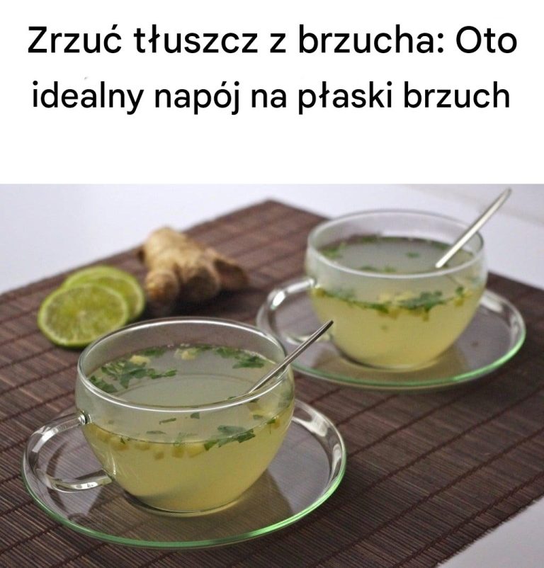 Zrzuć tłuszcz z brzucha: Oto idealny napój na płaski brzuch