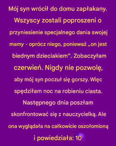Mój syn był wyśmiewany, bo był „biednym dzieckiem” – więc nauczyłem całą klasę lekcji, której nigdy nie zapomną