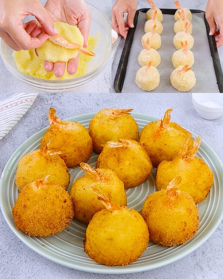 Pulpety ziemniaczano-krewetkowe: super chrupiące i pyszne!