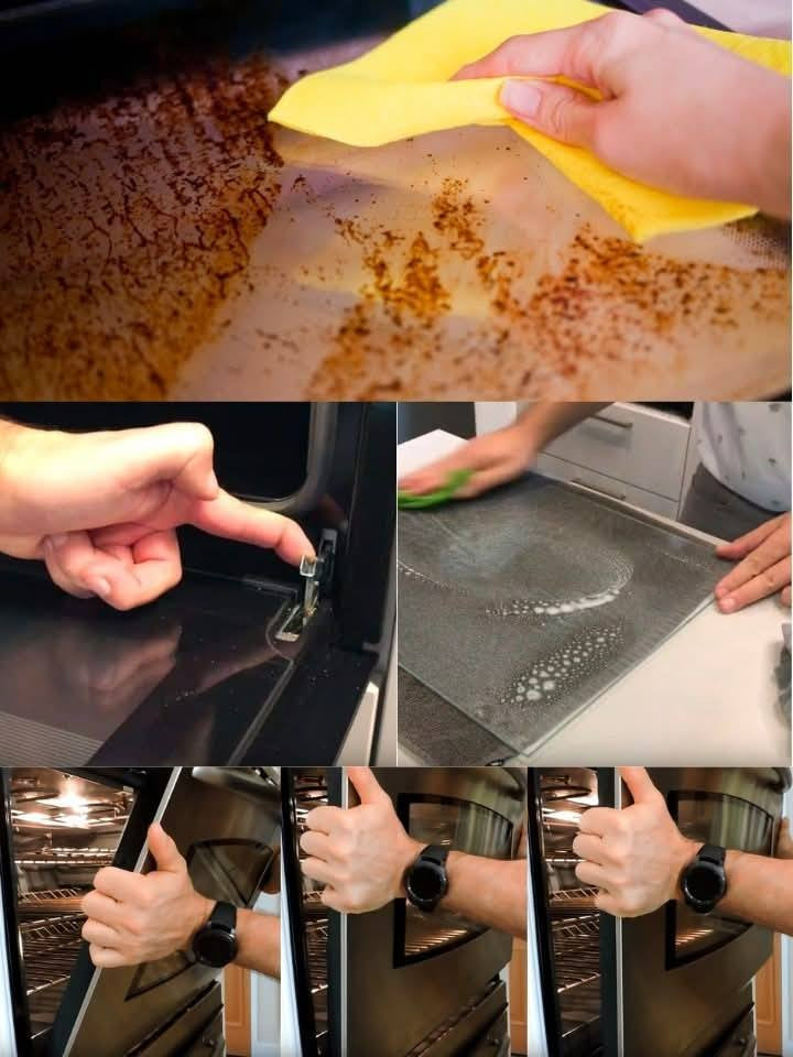 Skutecznie możesz wyczyścić szybę piekarnika