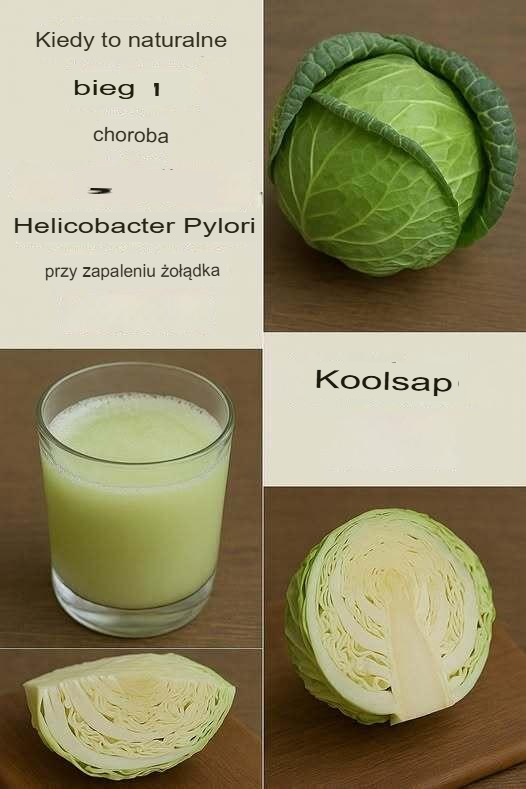 Sok z kapusty: łagodny środek na problemy żołądkowe
