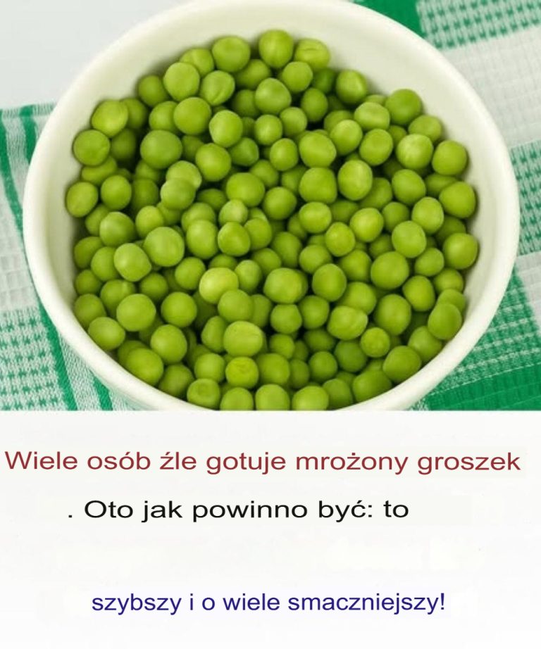 Wiele osób nieprawidłowo gotuje mrożony groszek: Przecież tak być powinno, gotuje się szybciej i jest o wiele smaczniejszy.