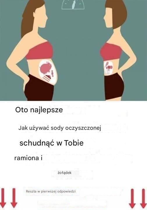 Oto najlepszy sposób na wykorzystanie sody oczyszczonej w celu utraty wagi w ramionach i brzuchu