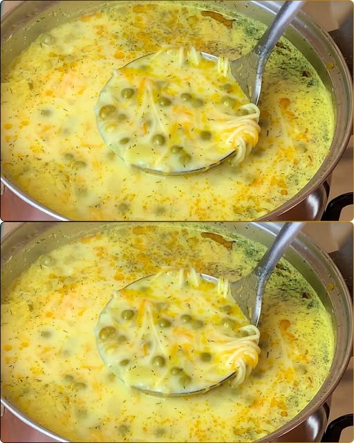 Biorę słoik groszku i gotuję niesamowitą zupę w 20 minut! Pyszny i łatwy przepis!