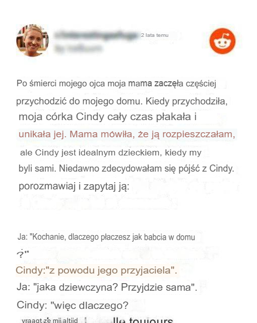 Tajemnicza przyjaciółka babci: przerażające wyznanie płaczącej wnuczki wprawia rodzinę w zakłopotanie