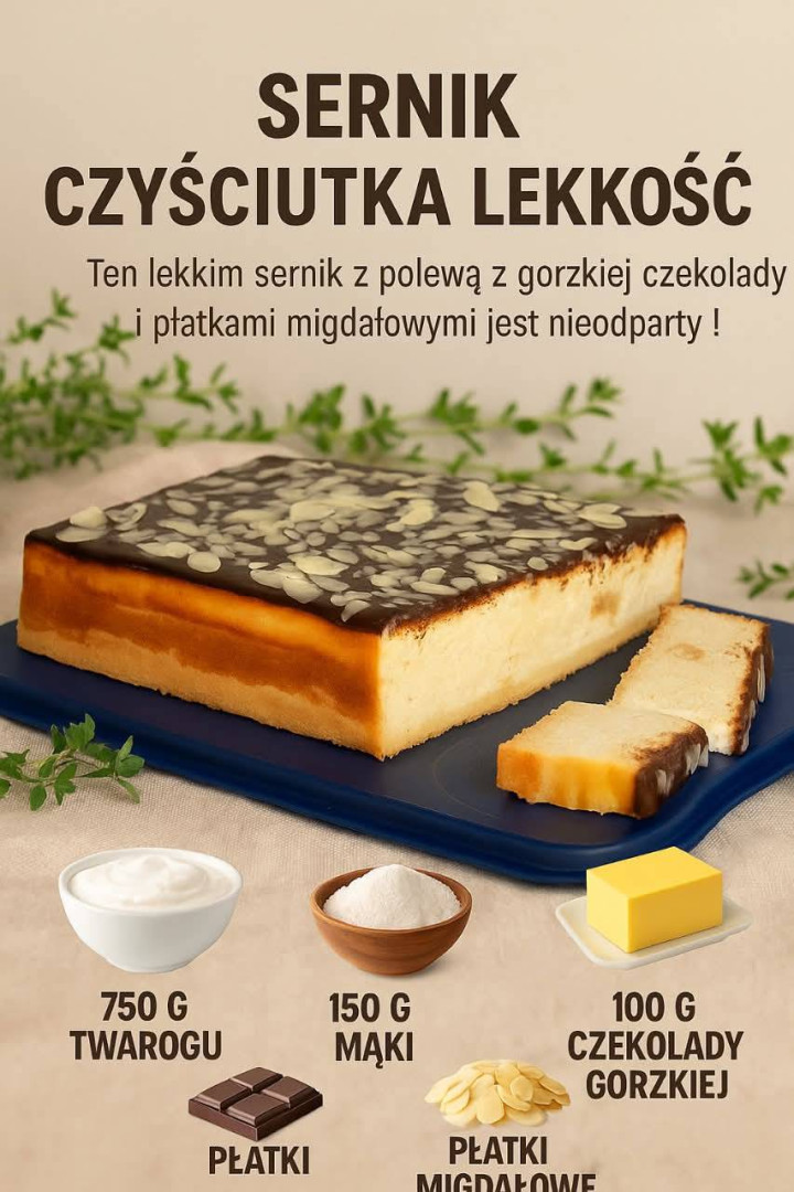 sernik czsciutka lekkosc