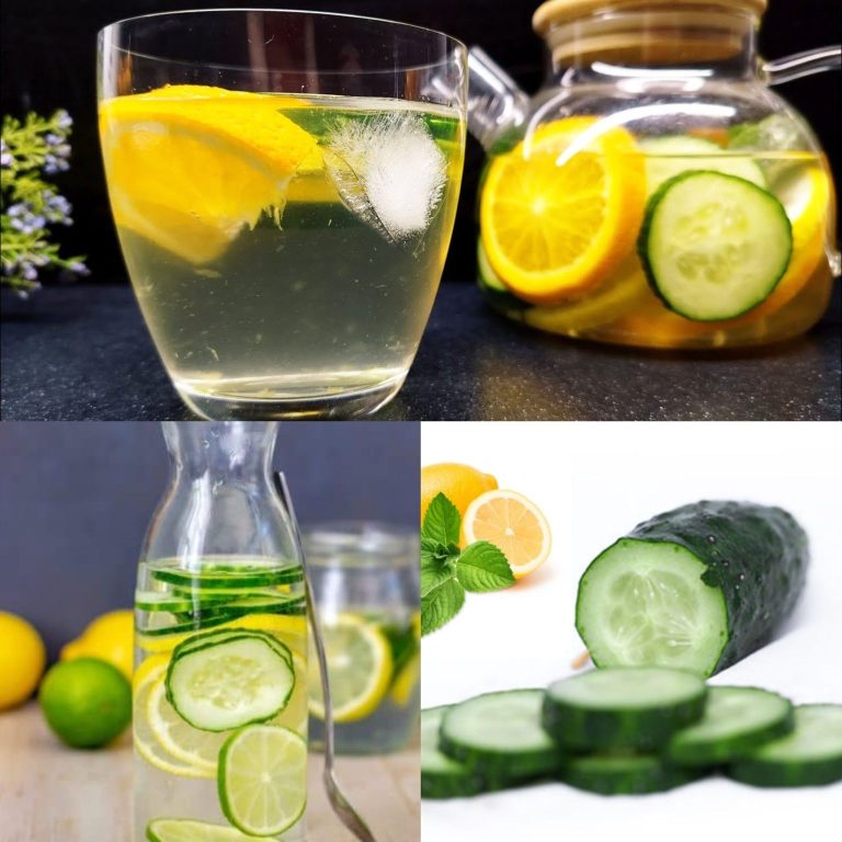Woda z ogórkiem i cytryną – szybka utrata wagi i płaski brzuch naturalnie