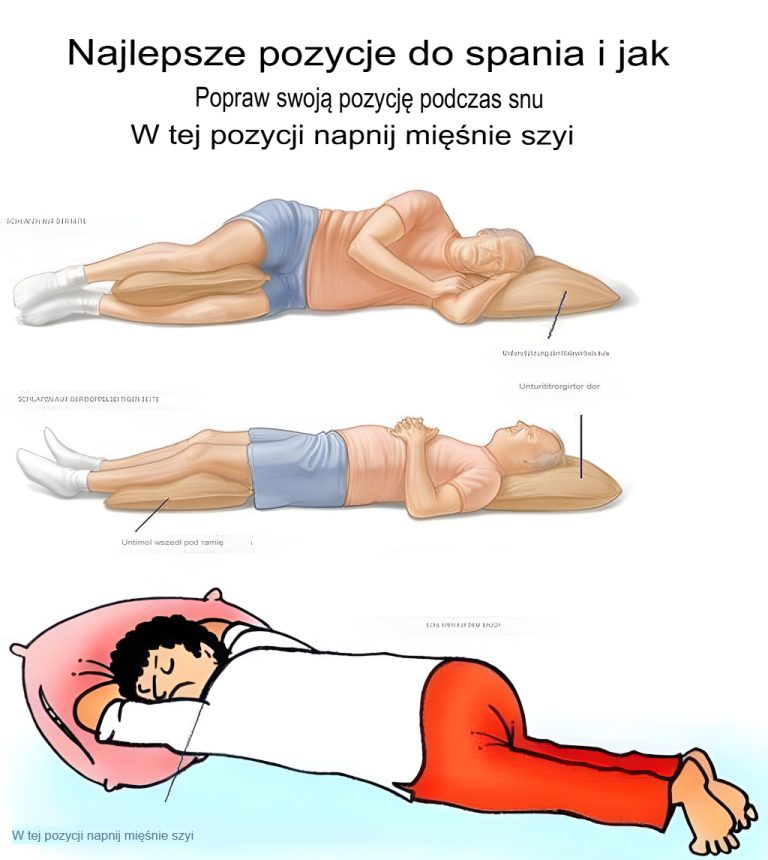 Najlepsze i najgorsze pozycje do spania i jak poprawić swoją postawę podczas snu