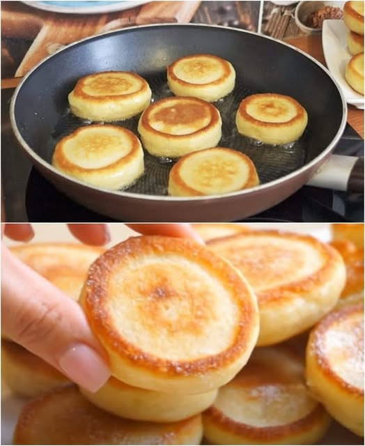 Puszyste naleśniki jak pączki w 15 minut: smaczne, lekkie i rozpływające się w ustach Udostępnij na Facebooku