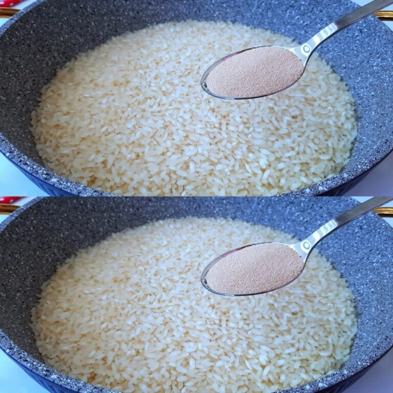 Wystarczy wymieszać ryż i drożdże! Moja babcia zdradziła mi ten sekret!