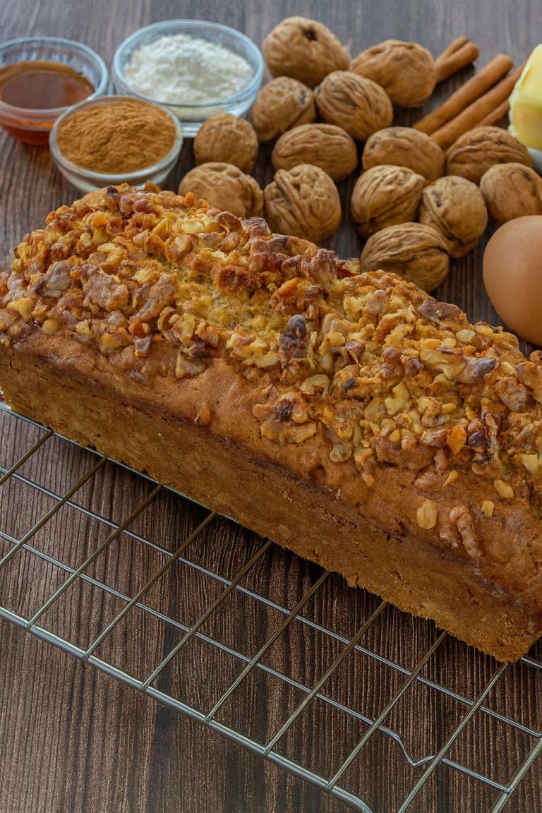 Ciasto orzechowe.