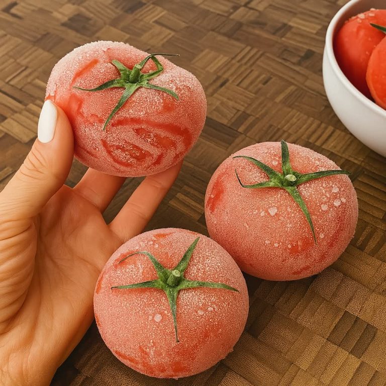 Powinieneś zamrozić pomidory w ten sposób – zaoszczędzisz pieniądze i będą smaczniejsze!