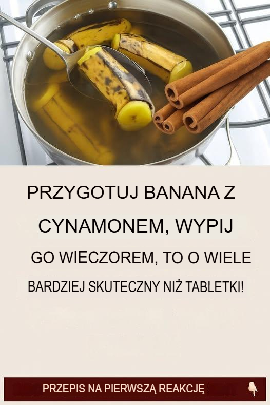 Odkryj moc banana i cynamonu: naturalny sposób na lepszy sen.