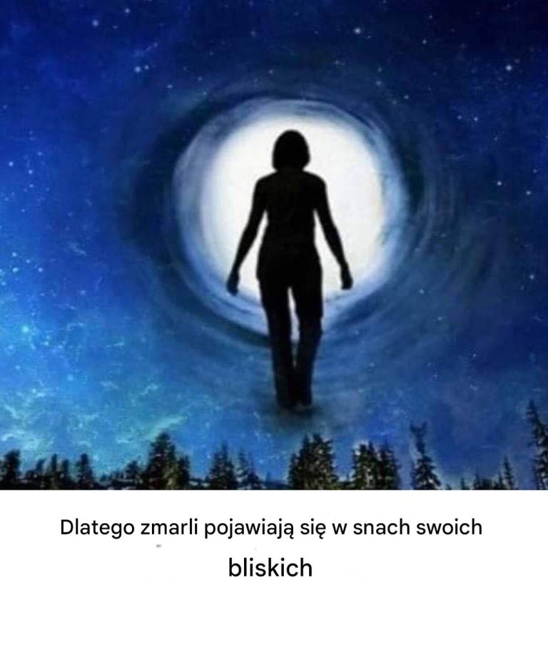 Dlatego zmarli pojawiają się w snach swoich bliskich