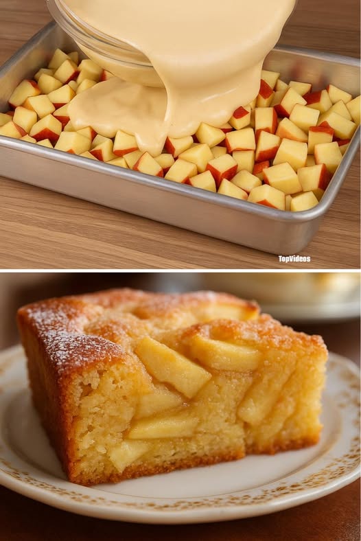 Wilgotne i pyszne ciasto jabłkowe, zupełnie jak u babci.