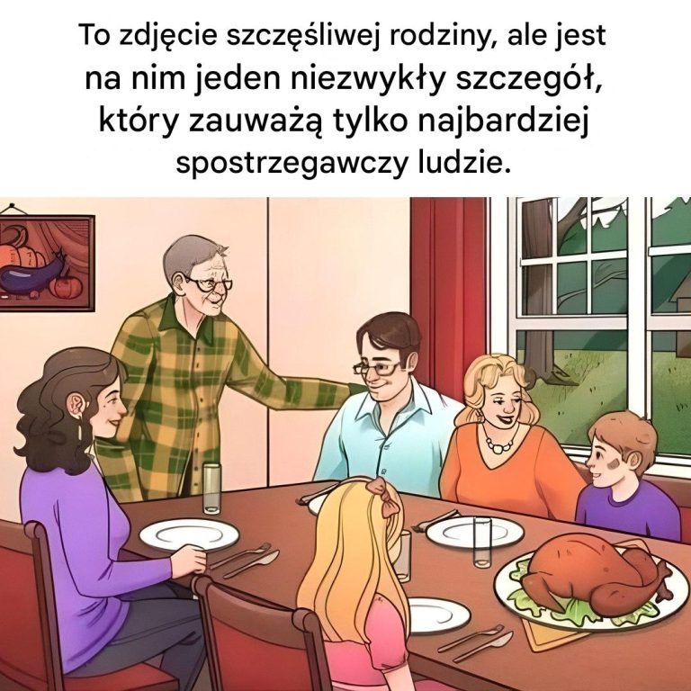 Zagadka: Czy potrafisz znaleźć błąd na zdjęciu jadalni tej rodziny w mniej niż 15 sekund?