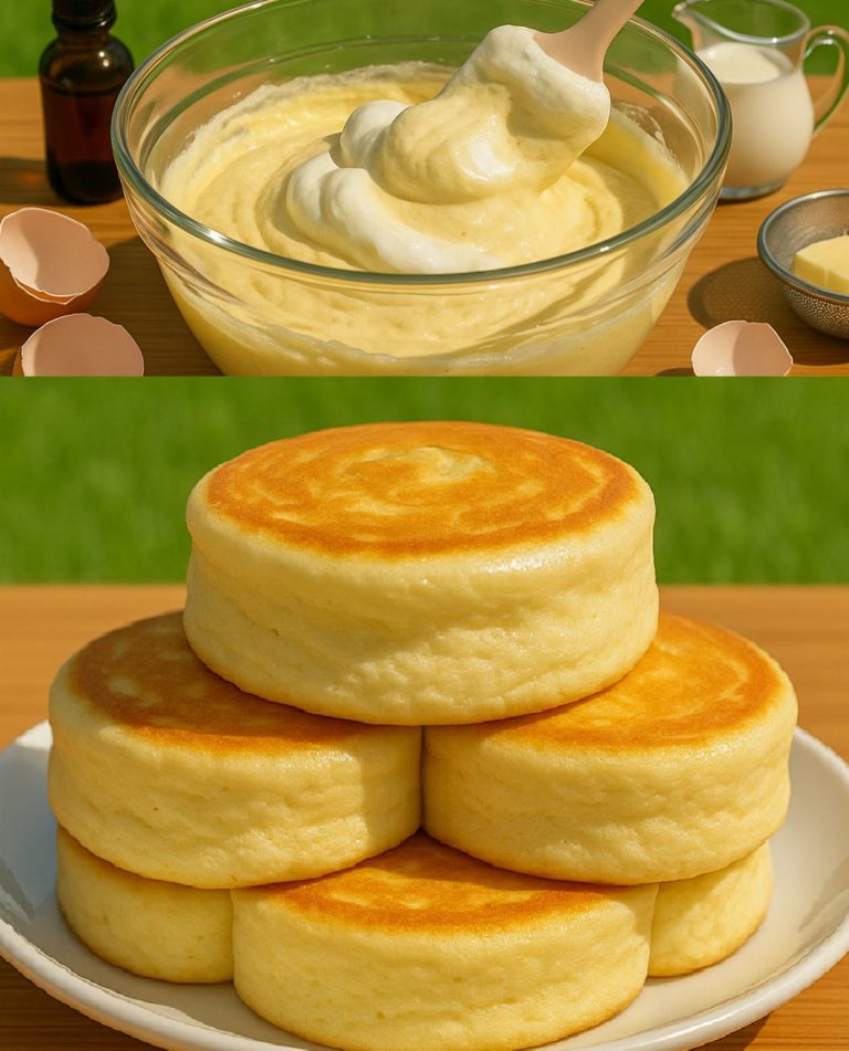 Japońskie naleśniki sufletowe – ultra puszyste