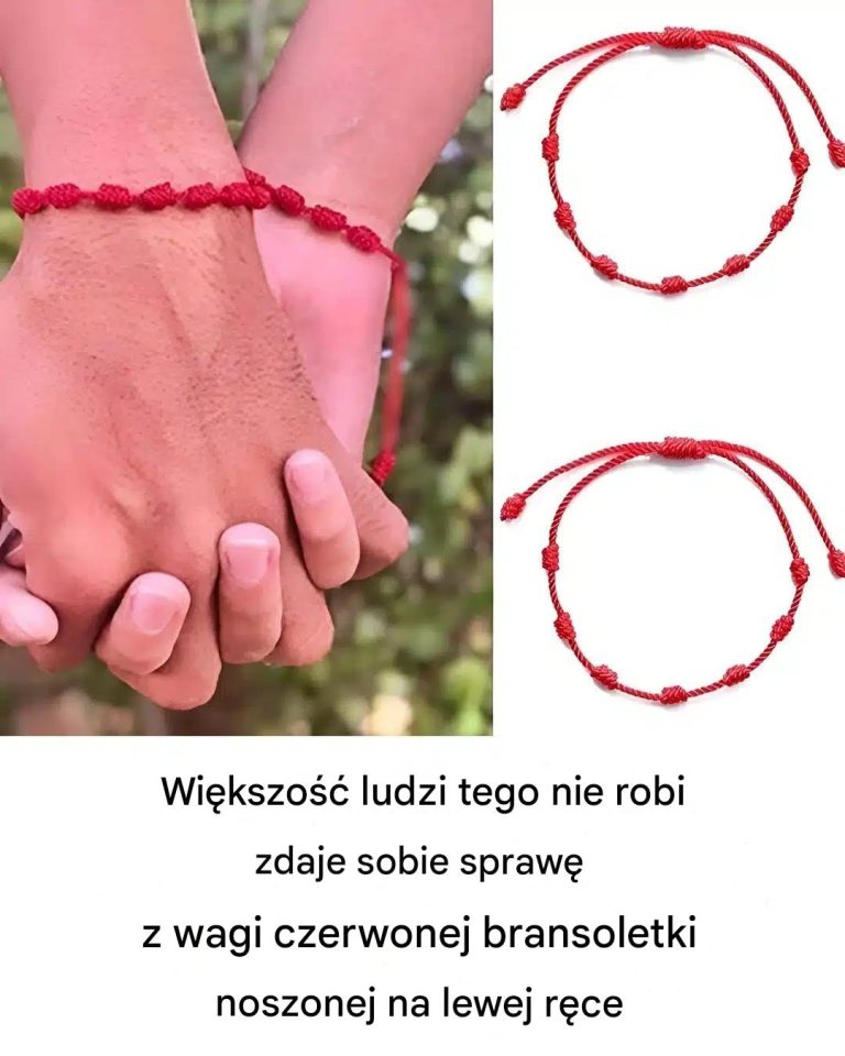 Znaczenie czerwonej bransoletki i dlaczego nosi się ją na lewej ręce