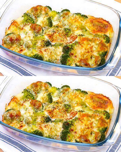 Zdrowe przysmaki dla całej rodziny: Pieczone brokuły z ziemniakami