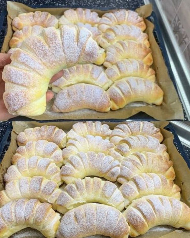 Rożki budyniowe – miękkie, słodkie i gotowe w zaledwie 10 minut!