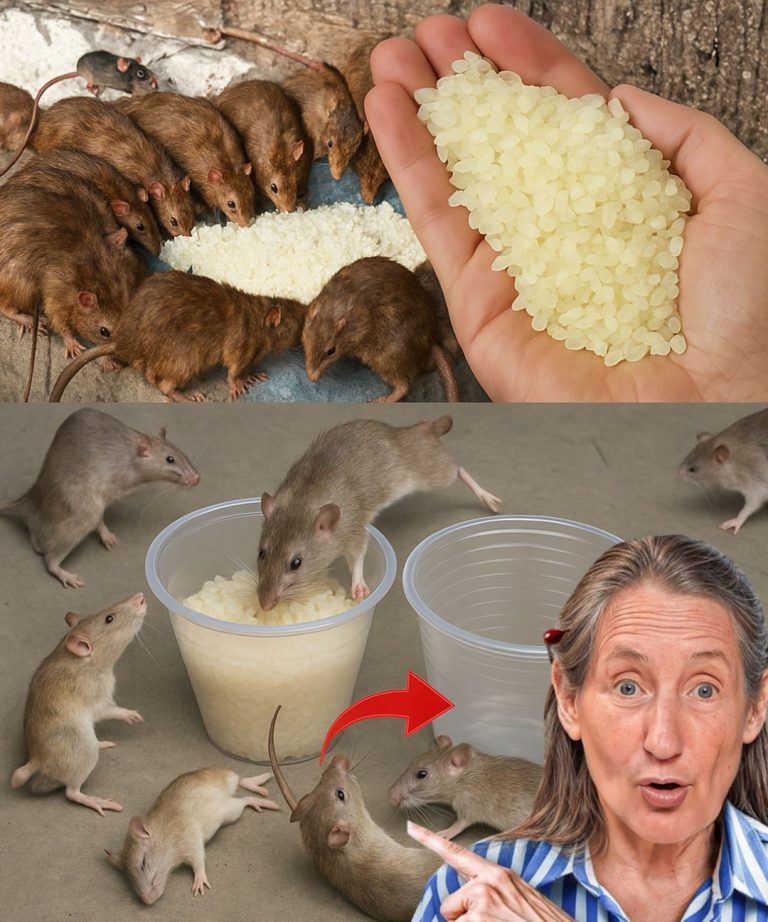 Pozbądź się szczurów i karaluchów na zawsze dzięki tej metodzie na bazie ryżu