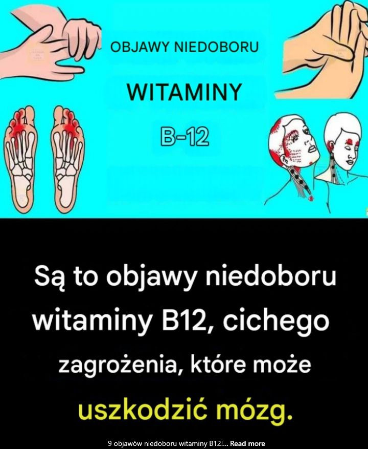Niedobór witaminy B12 – subtelne sygnały, które wysyła Ci organizm