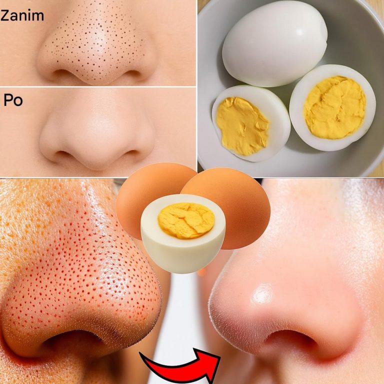 Jak wyeliminować czarne plamy za pomocą jednego jajka?