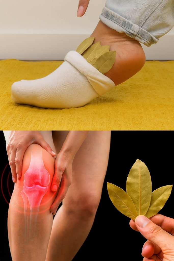 Włóż liście laurowe do skarpetki i zobacz, co się stanie.