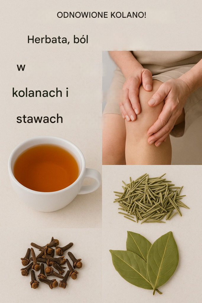 Uśmierz ból stawów dzięki filiżance herbaty Renewed Knee Tea!