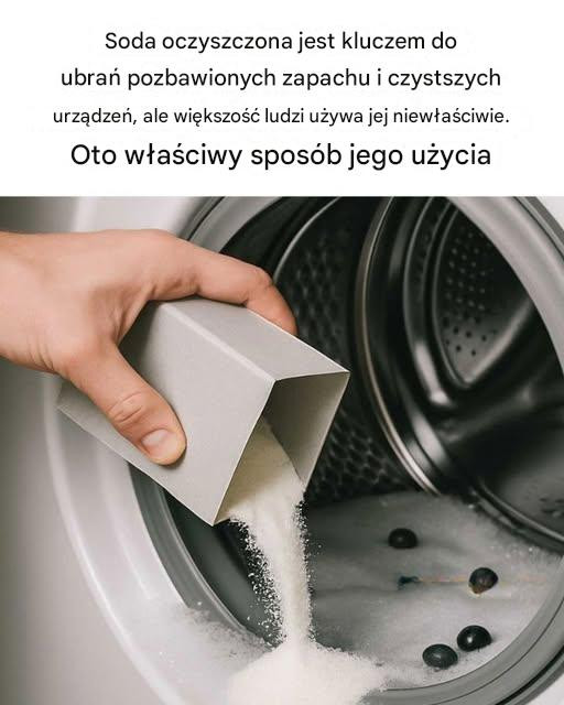 Soda oczyszczona jest kluczem do ubrań bez zapachu i czystszych maszyn, ale większość używa jej nieprawidłowo. Oto właściwy sposób jej użycia