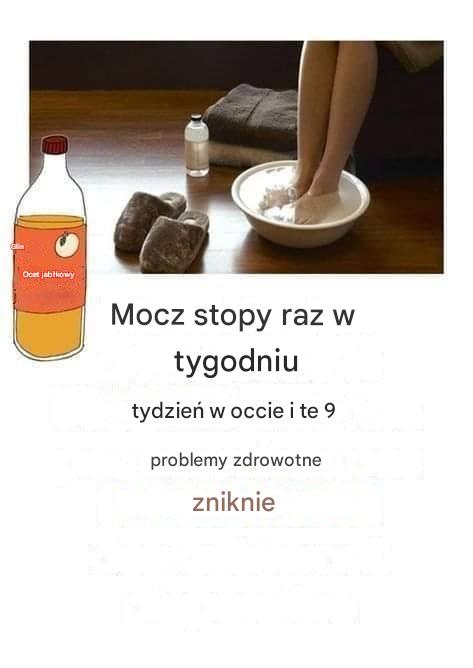 Mocz stopy w occie raz w tygodniu, a te 9 problemów zdrowotnych zniknie.