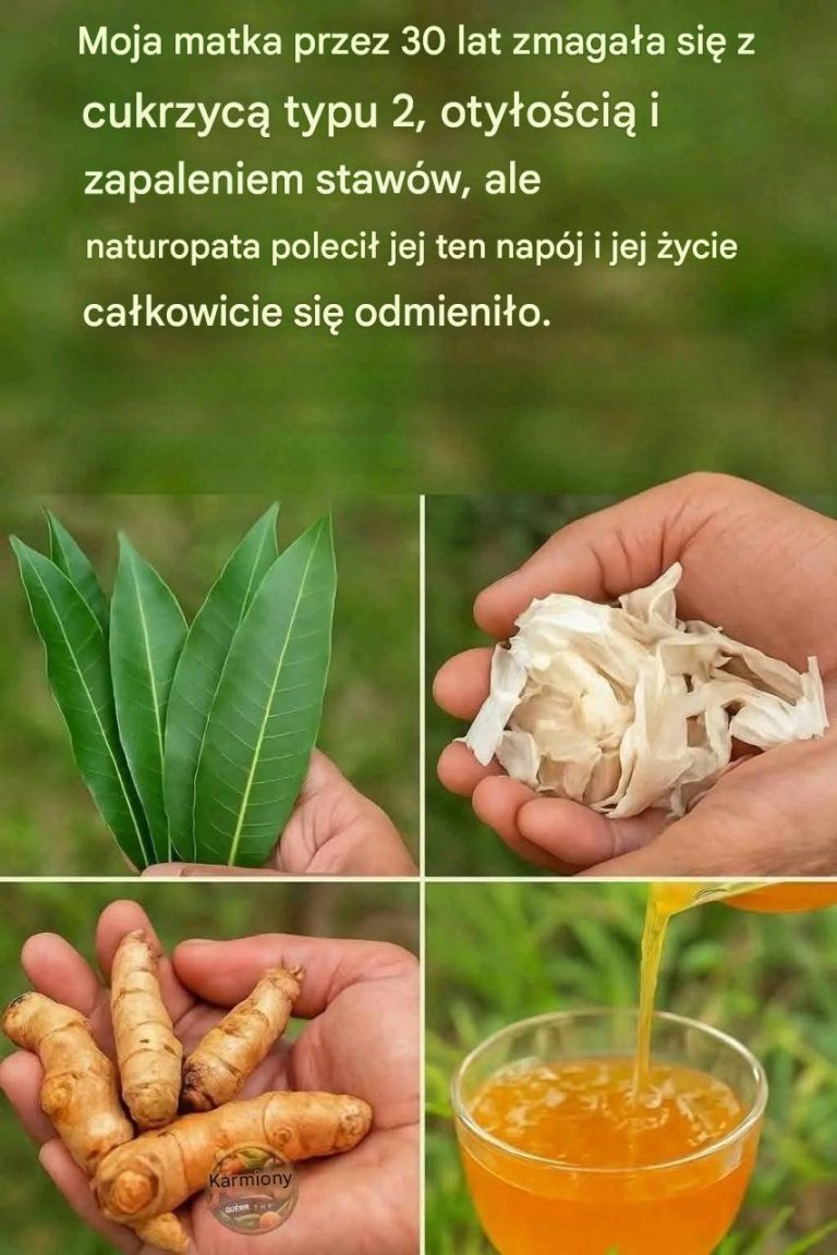 Ten naturalny napój odmienił zdrowie mojej mamy po 30 latach